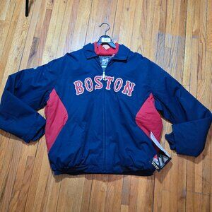 VINTAGE Deadstock Majestic Boston Red Sox Baseball Dugout Jacket MLB